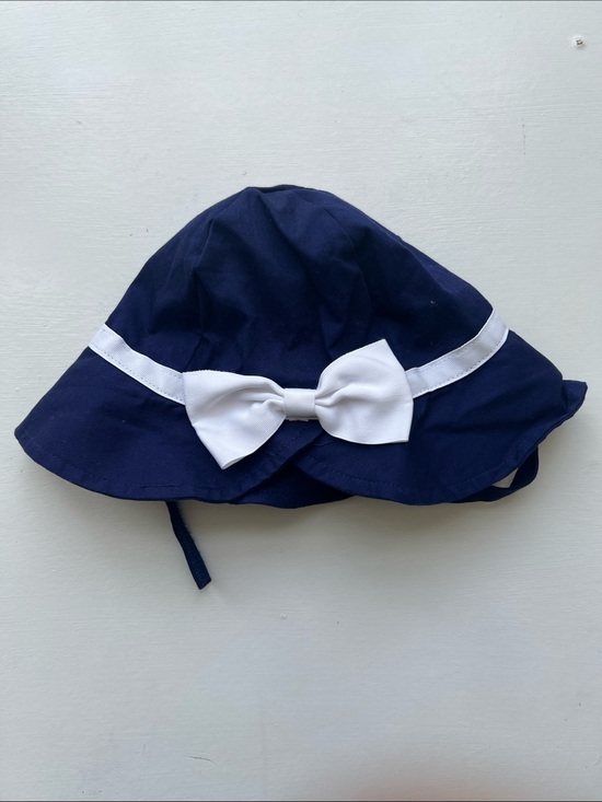 Janie and Jack Other - Janie and Jack Navy Hat with White Label Detail